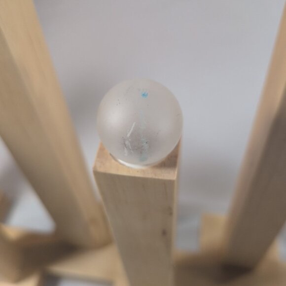 IKEA Strala 7 Arm Candelabra Wood Pine Beige 900.505.66 Lamp Mark Slojd Vintage - Picture 7 of 16